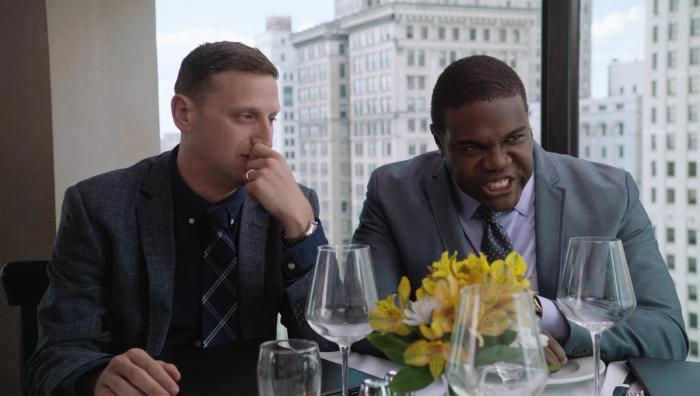 Un... be... lievable. I mean, first, you ruin our perfect commercial. Then you fire us? Ooh, I want to bounce your head agai