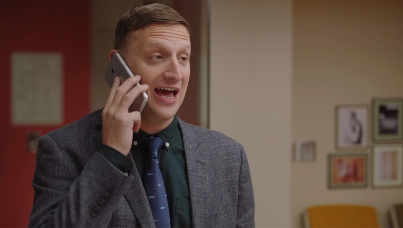 Hi, this is Tim Cramblin from Cramblin-Duvet Advertising. We have one of your lunatics. It's my dad,