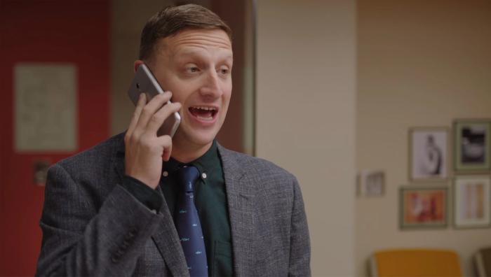 Hi, this is Tim Cramblin from Cramblin-Duvet Advertising. We have one of your lunatics. It's my dad, Hank Cramblin.