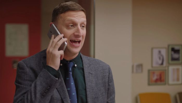 Hi, this is Tim Cramblin from Cramblin-Duvet Advertising. We have one of your lunatics. It's my dad, Hank Cramblin.