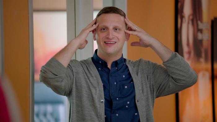 I...I...I mean, I don't know. Tommy, yeah, like, maybe get a big ol' suit, biggest one you can find. Tons of buttons. Big ol