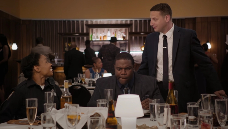 Oh, hey, Molly. Oink, oink. I thought I smelled bacon. I thought this was a birthday party, not a pig