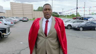 I can help you. It's me, Quick Rick Mahorn of Dearborn. My parents were killed in an alley, so I became