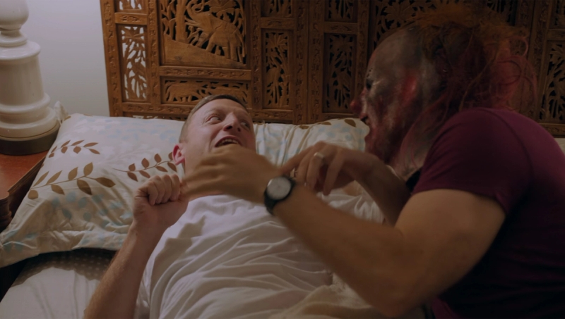 - Make me pregnant! - You're not my wife, idiot. - I wanna be pregnant! - I know my wife's not a clown