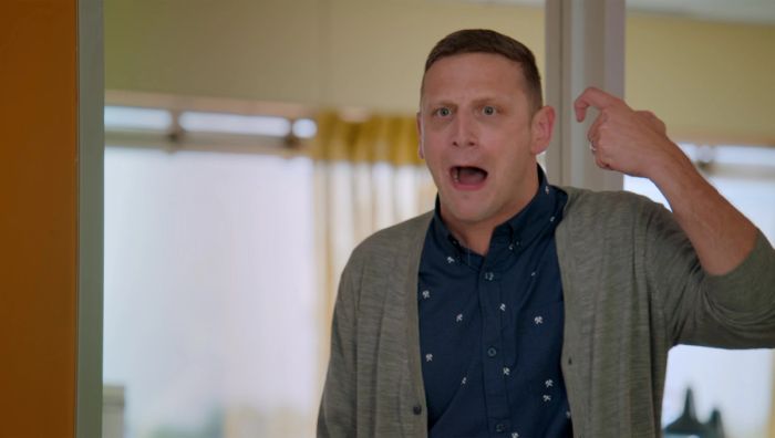 That's what this place is now. It's wearing big ol' suits with buttons and dropping shit! And if you don't like it, you can