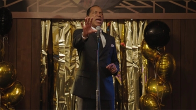 But now, if you're gonna make a speech, pretend that there's a little, tiny baby seated way in the back