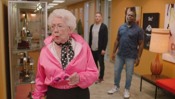 Then why are you dressed like a Pink Lady? Are you going to the Woodward Dream Cruise?