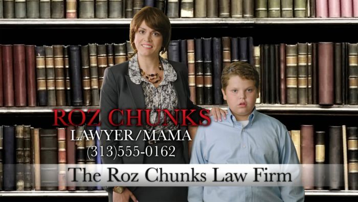 Have you been injured or wronged? Convicted of DUI? Accused of murder or had murder attempted onto you? Call me, Roz Chunks,