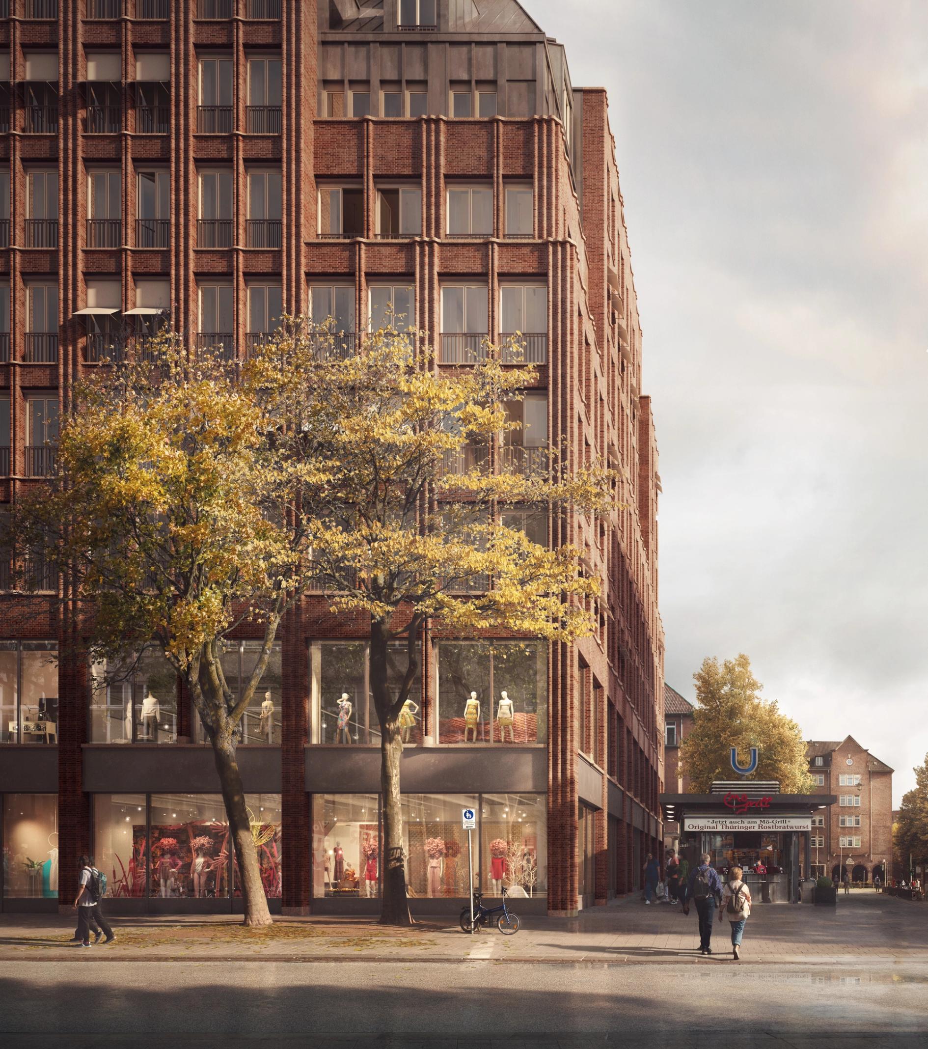Sergison Bates Architects, Hamburg, Competition, Secchi Smith Visualisation Studio London