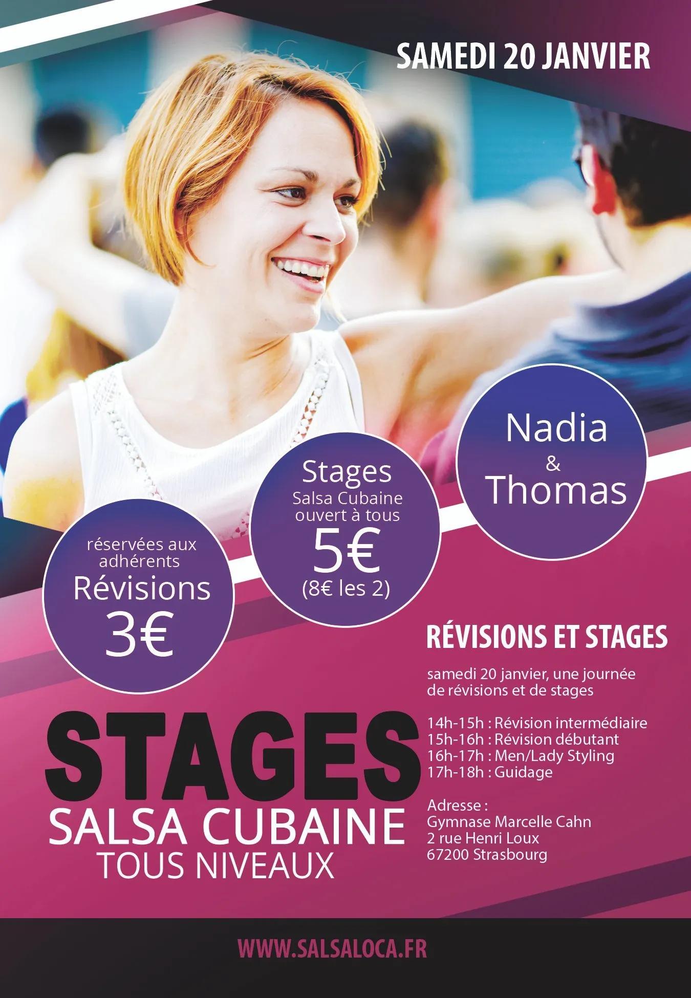 Stage Salsa Loca #4 : Janvier