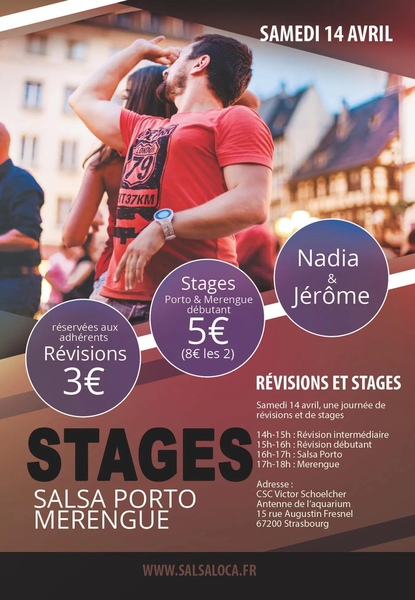 Stage Salsa Loca #7 : Avril