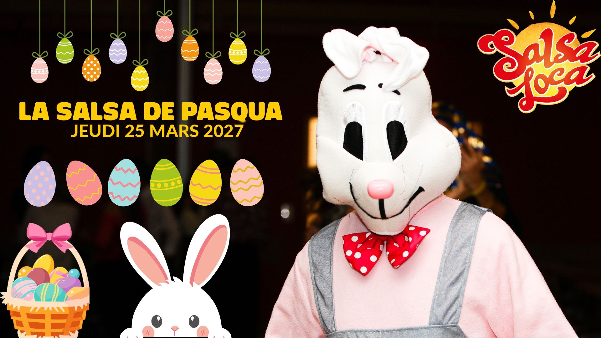 Affiche La Salsa De Pasqua 14 – Jeudi 25 mars 2027