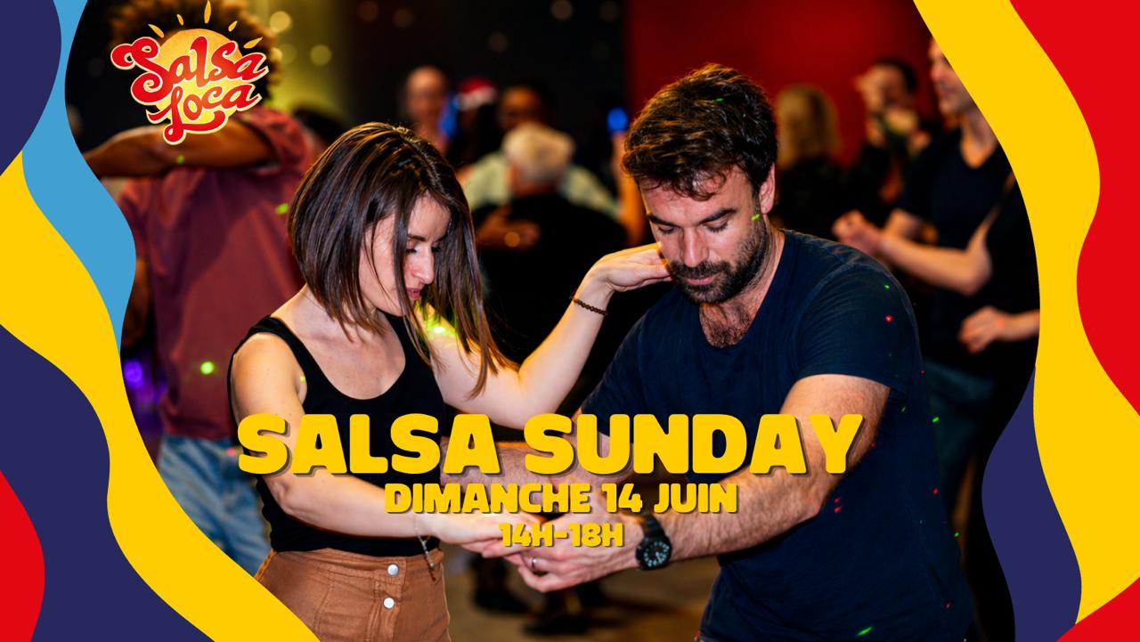 Affiche Salsa Sunday – Dimanche 14 juin 2026, 14h-18h