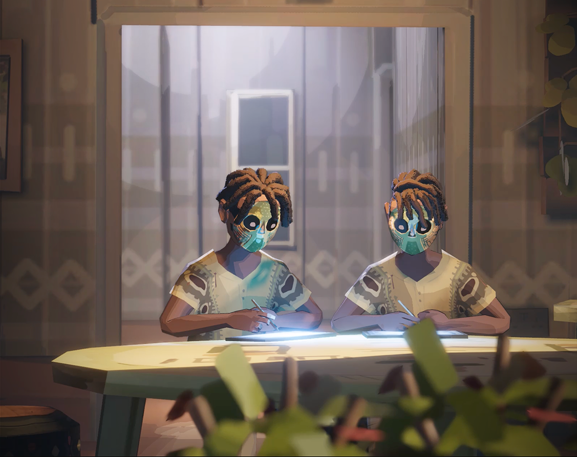 Avatar twins using tablets