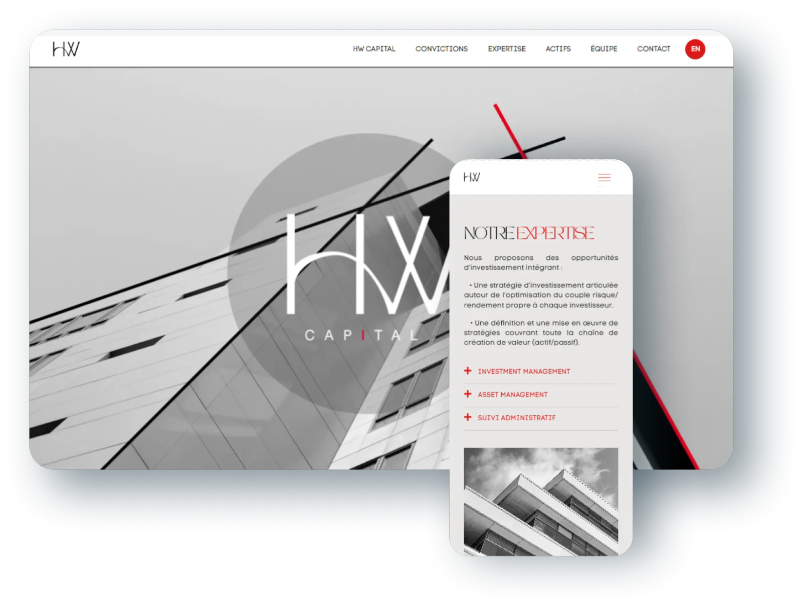 Aperçu du projet HW Capital