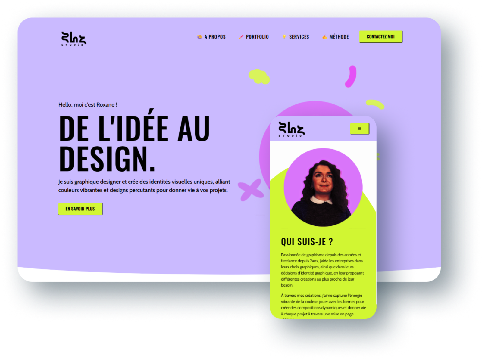 Aperçu du projet Roxane Heuze