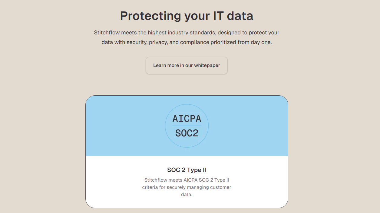 Security | Stitchflow