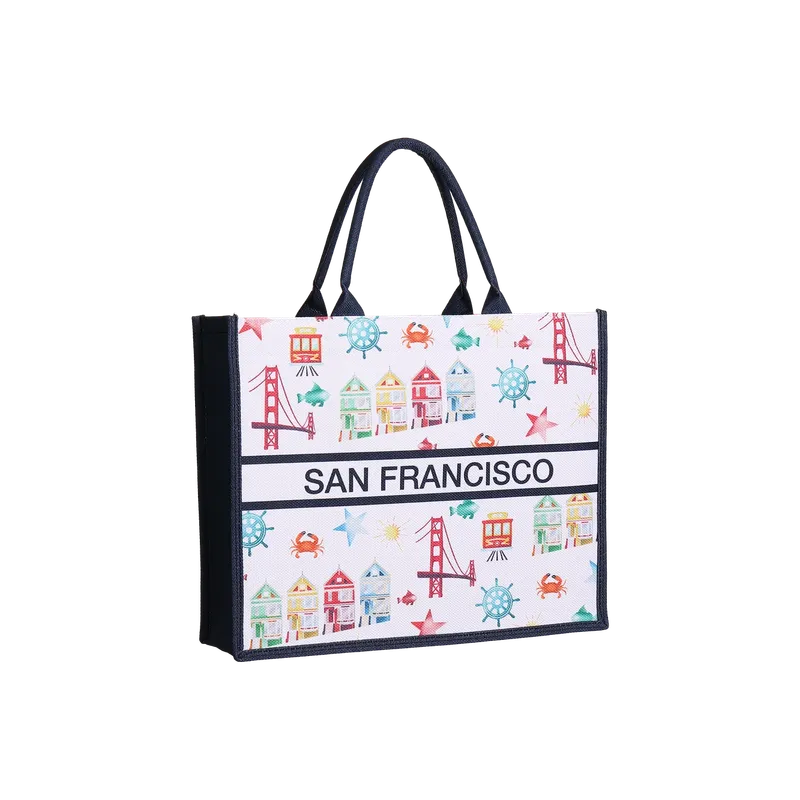 Cabas SF multicouleur