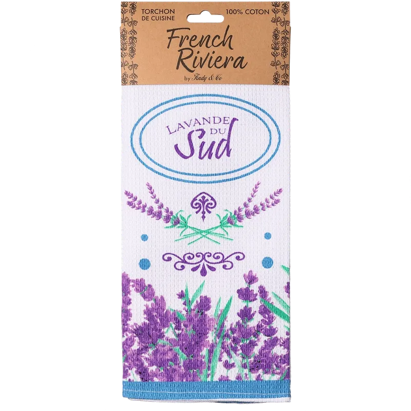 Torchon Lavande du Sud