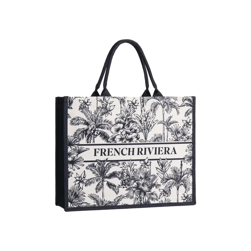 Cabas French Riviera Noir