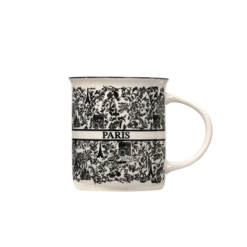 Mug Toile de Jouy Paris
