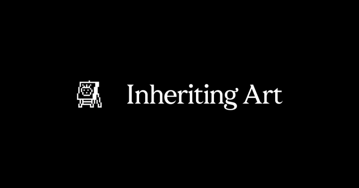 Easel icon beside the text “Inheriting Art”.