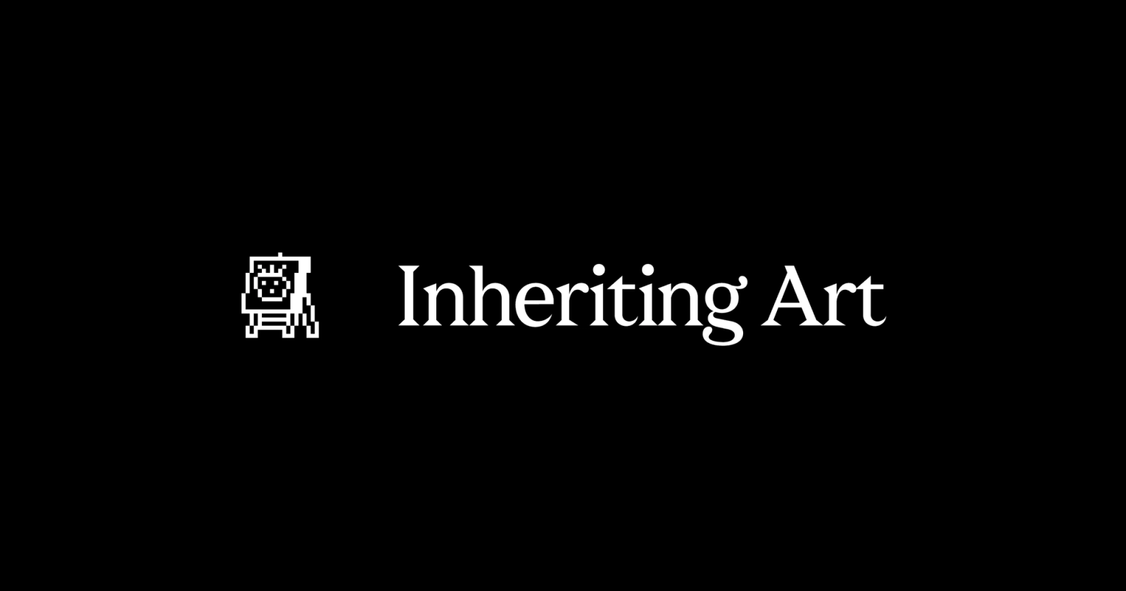 Easel icon beside the text “Inheriting Art”.