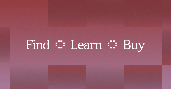 Find, Learn, Buy.