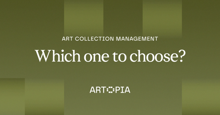 Art collection management: Which one to choose?