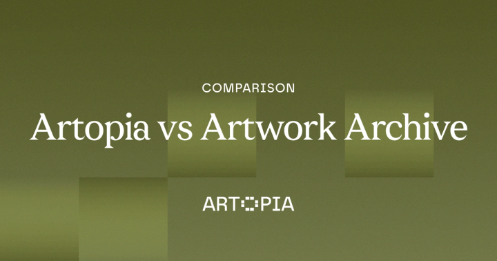 Comparison: Artopia vs Artwork Archive.