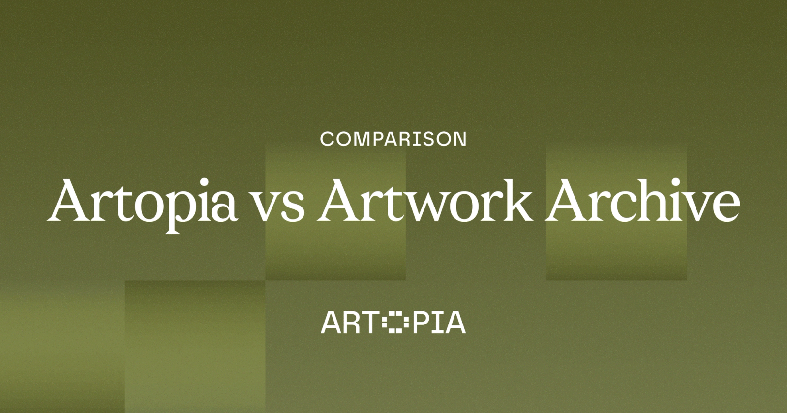 Comparison: Artopia vs Artwork Archive.
