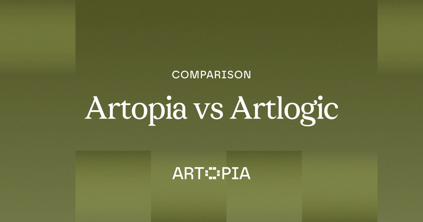 Comparison: Artopia vs Artlogic.