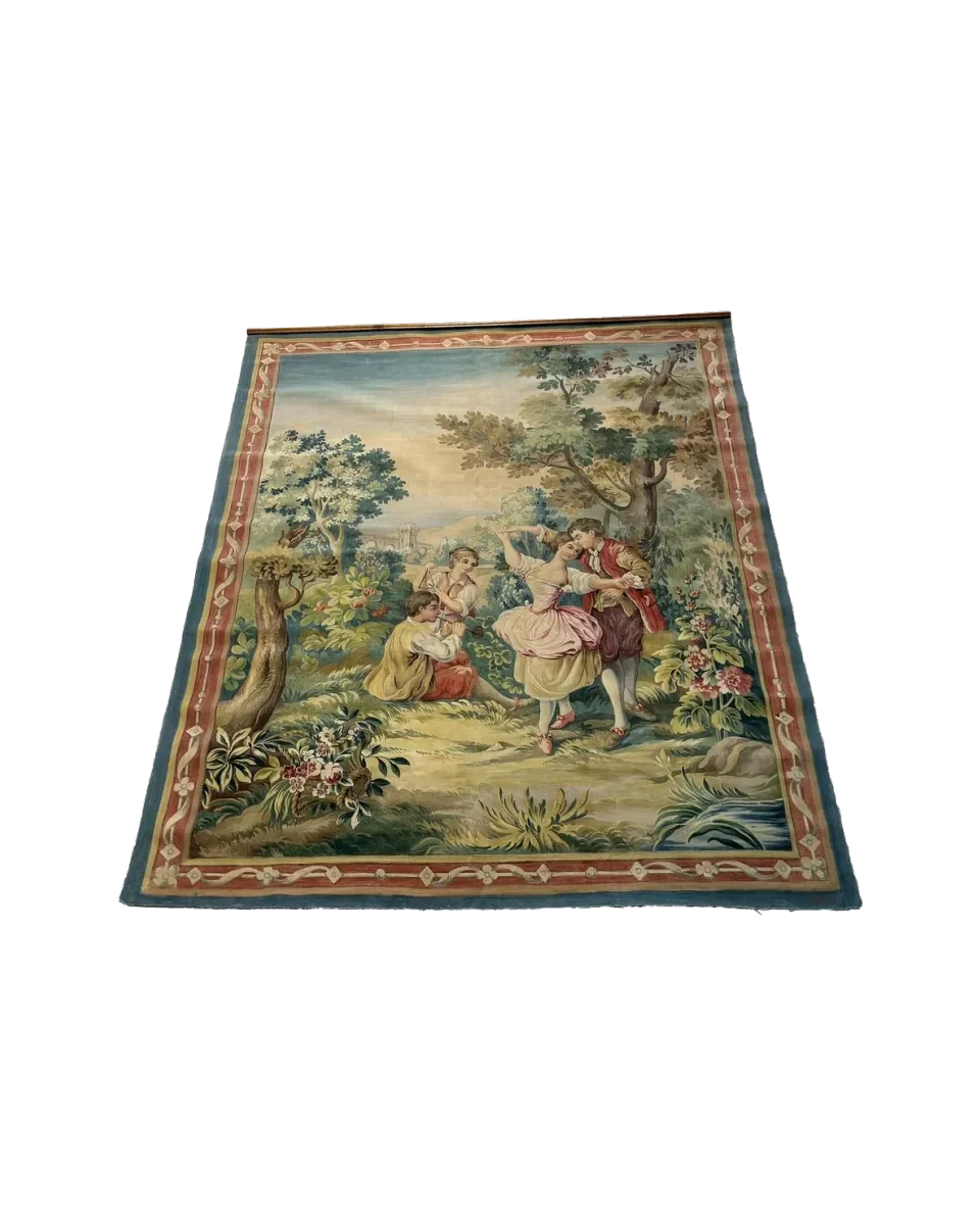 French Romantic Tapestry Cartoon — photograph 1