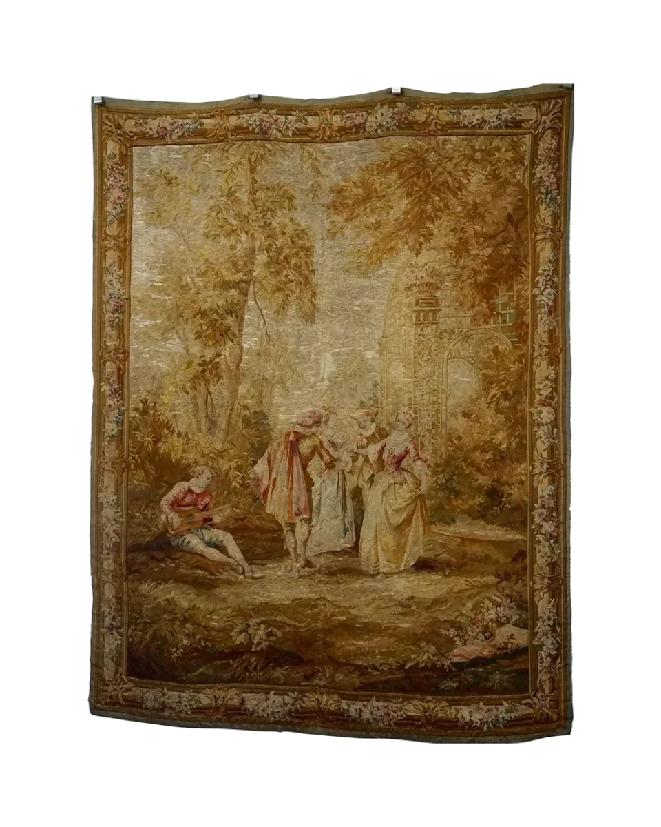 19th Century Beauvais Tapestry — photograph 1