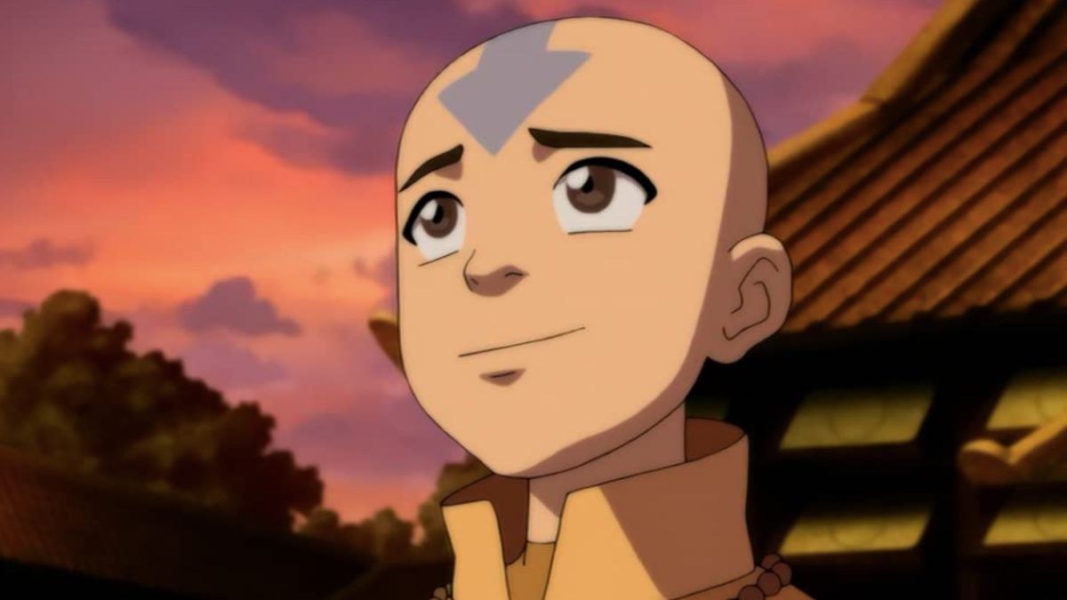 Avatar Aang: The Last Airbender promotional artwork.