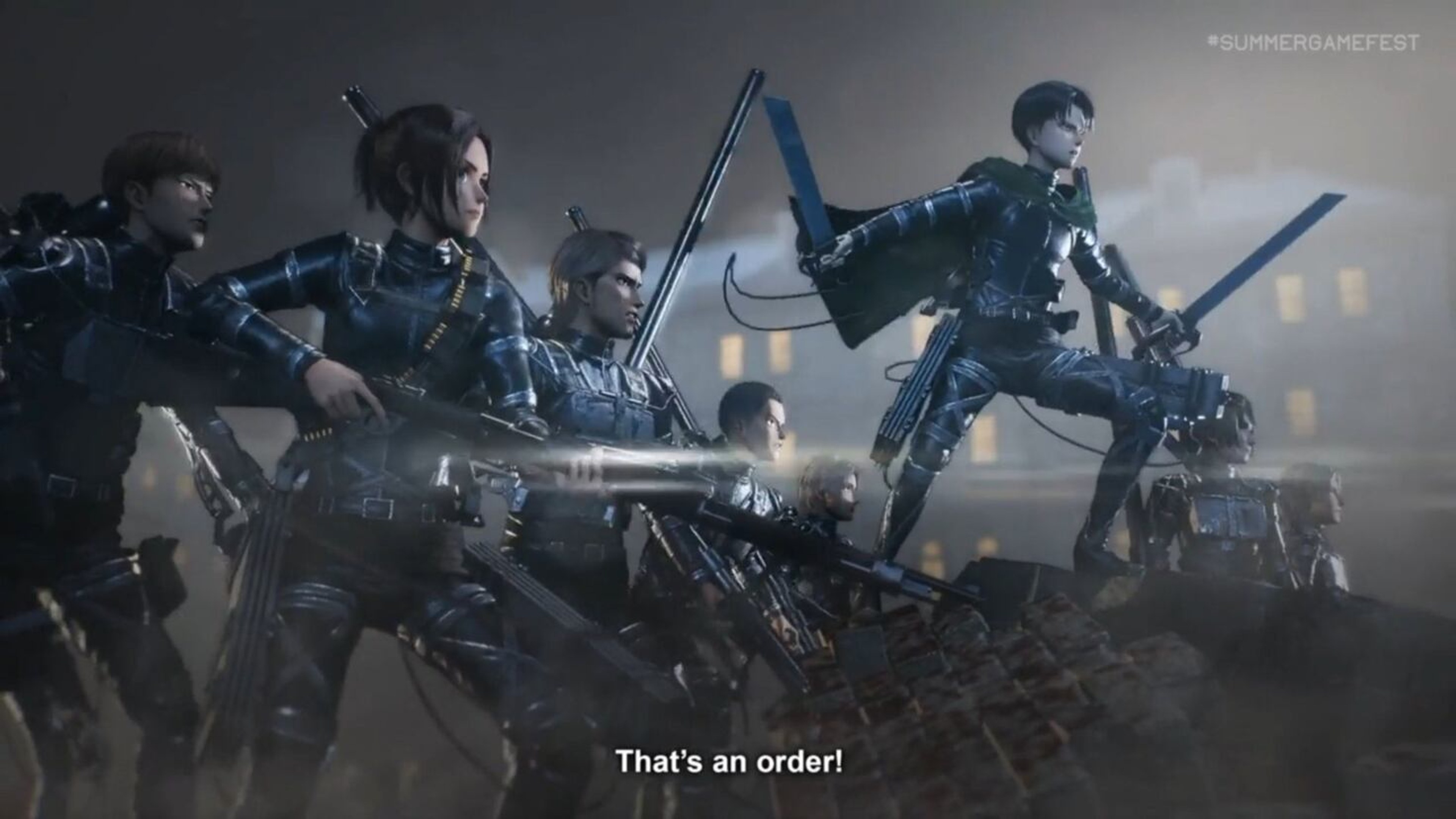 Attack on Titan 3 image used in coverage of the new Koei Tecmo game.