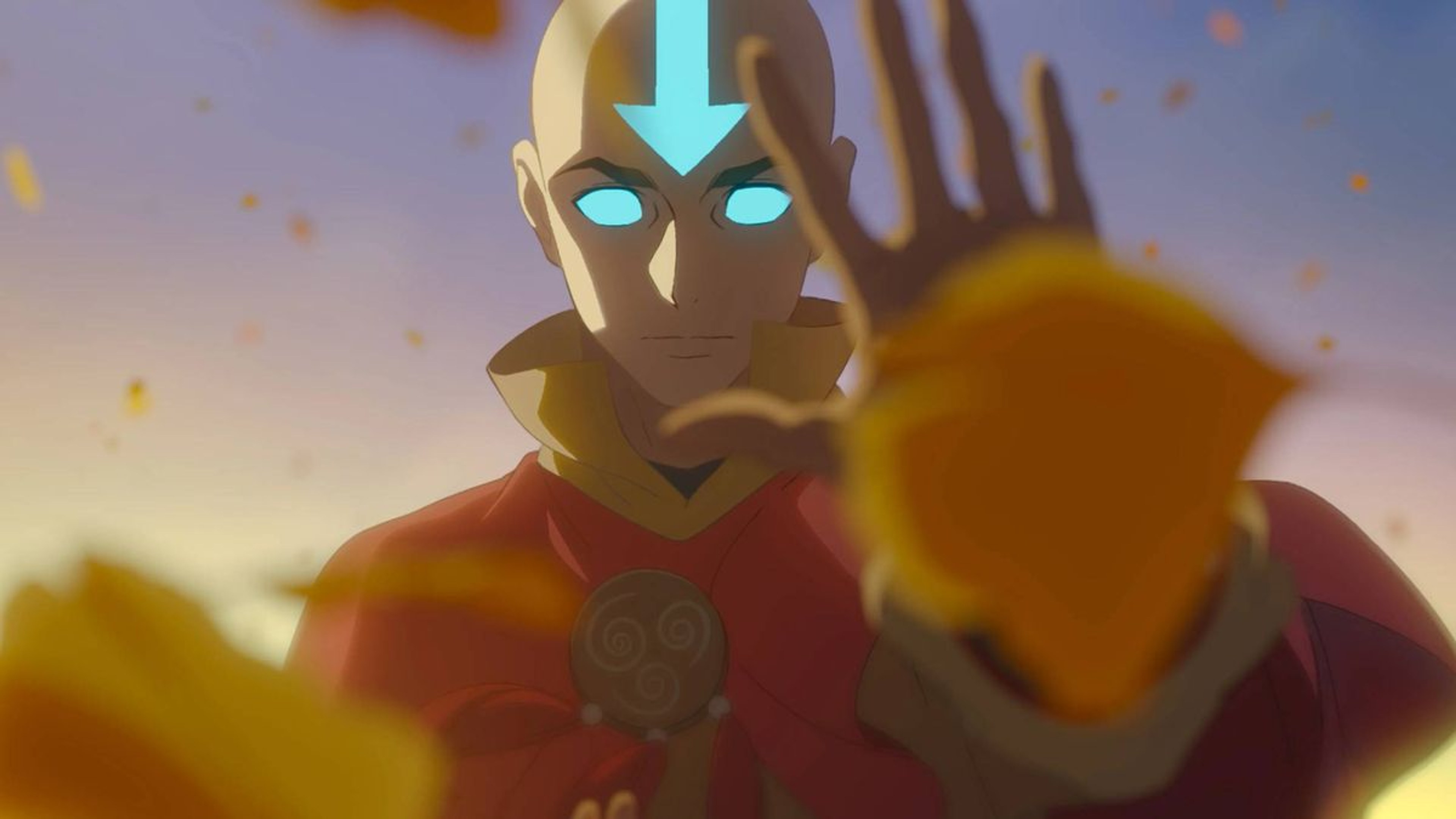 Aang appears in Avatar: The Last Airbender artwork used for Comic-Con coverage.