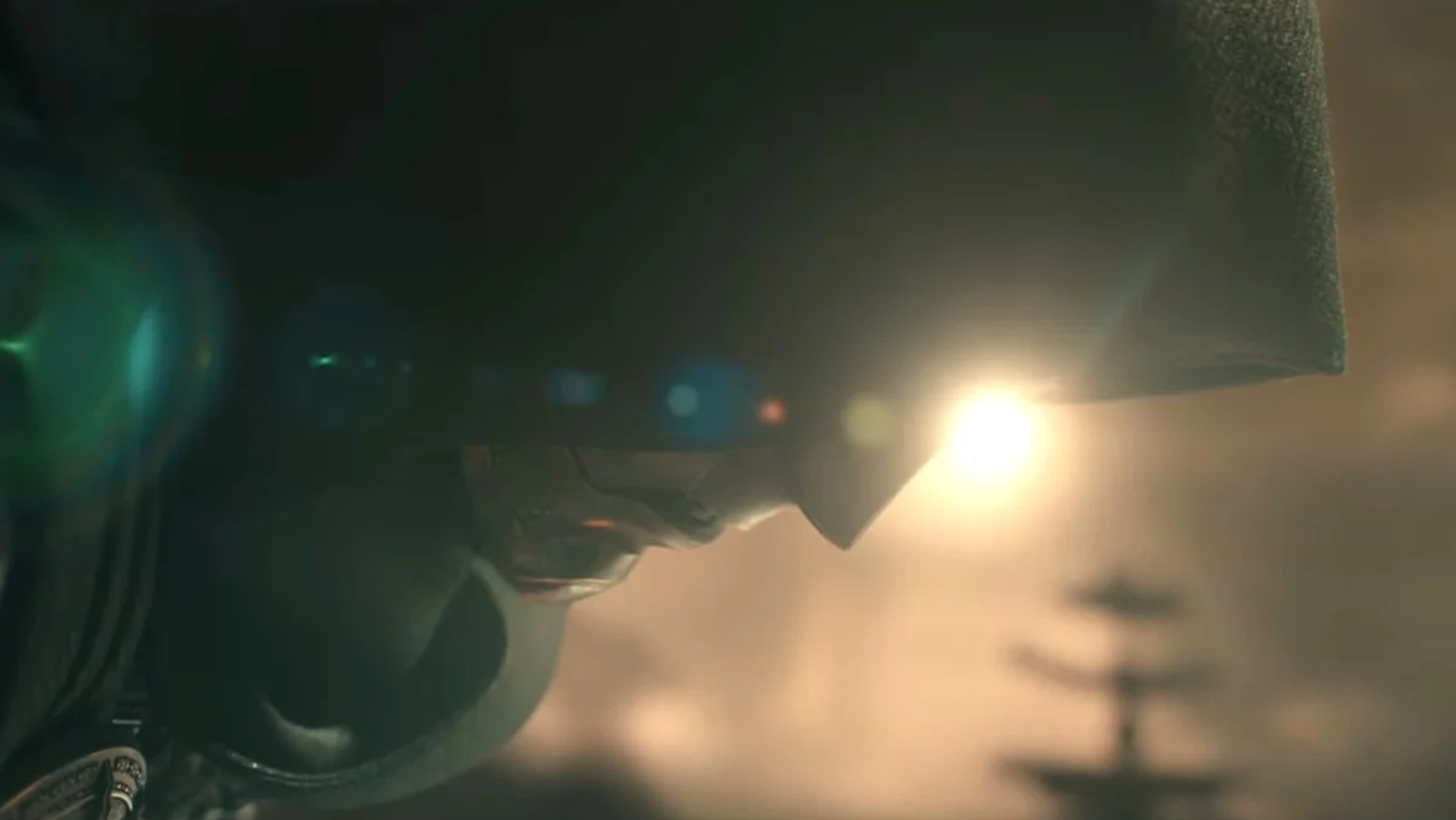 Doctor Doom kneels in green armor in Avengers: Doomsday.