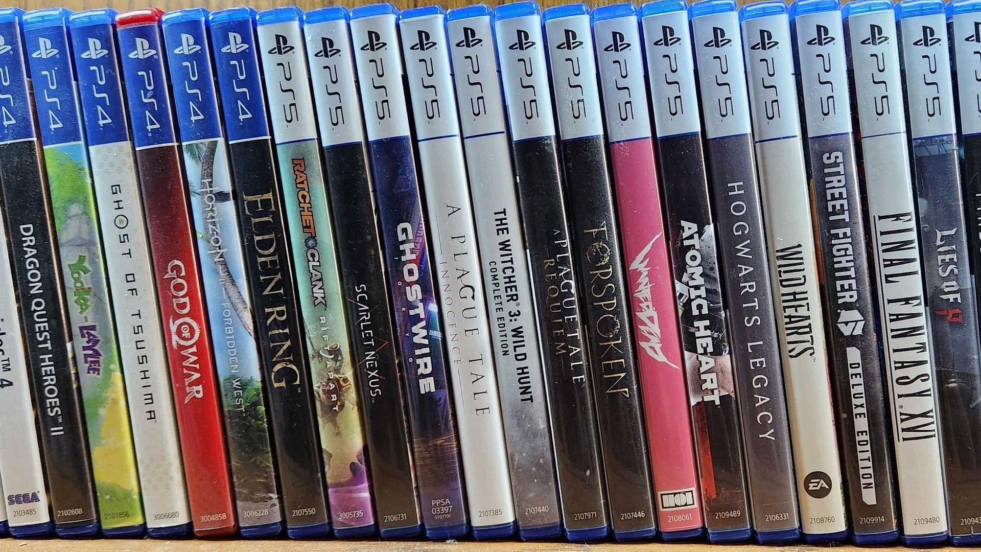 A PlayStation image used in reporting about the end of new physical game discs.