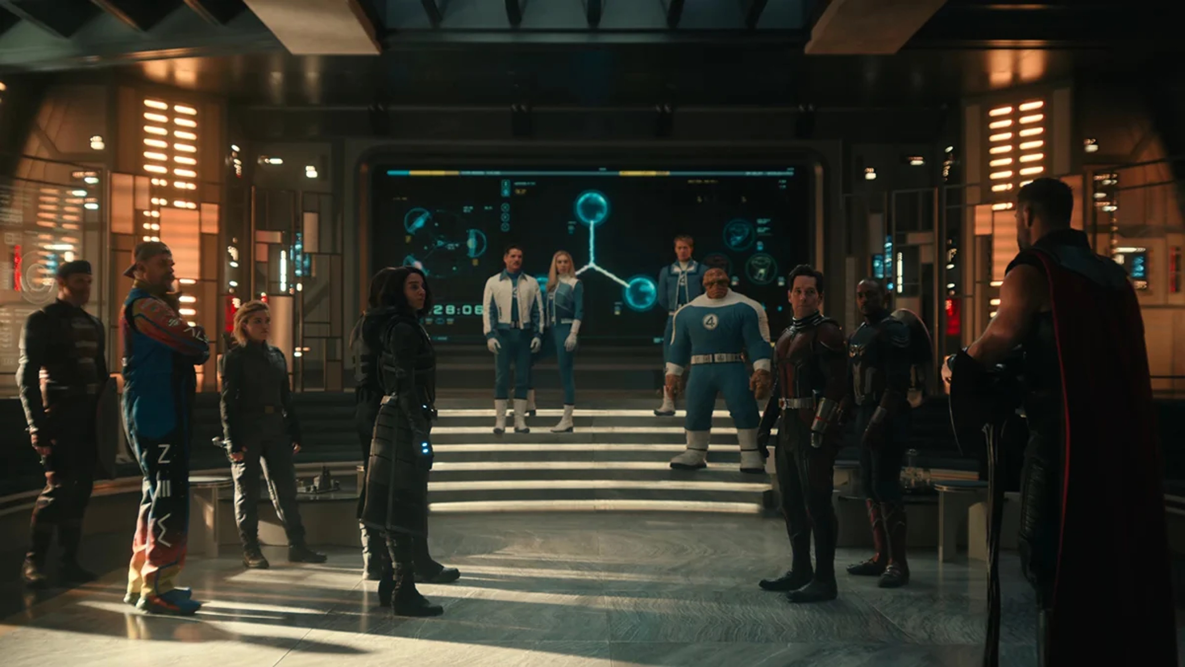 Marvel heroes assemble across several locations in the Avengers: Doomsday trailer.