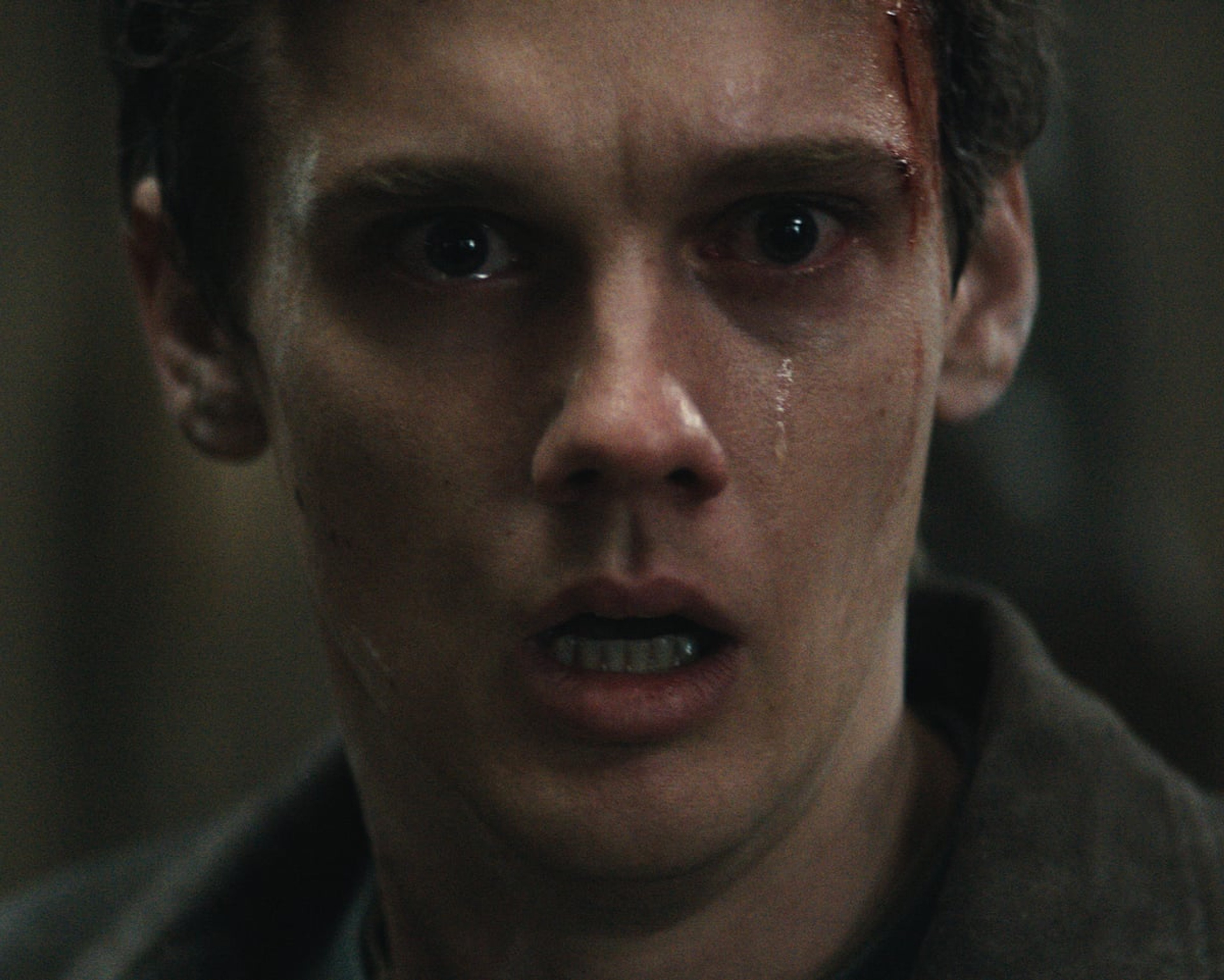 Hunter Doohan in Evil Dead Burn.