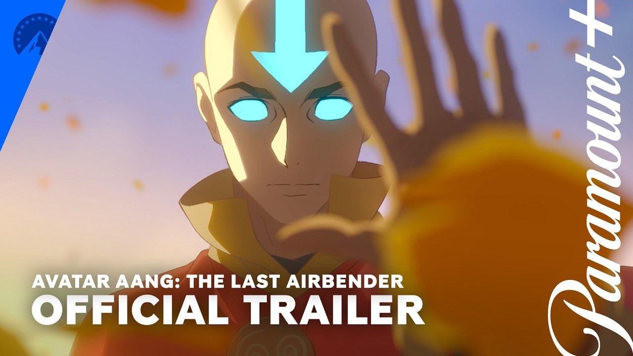 Official trailer thumbnail for Avatar Aang: The Last Airbender.