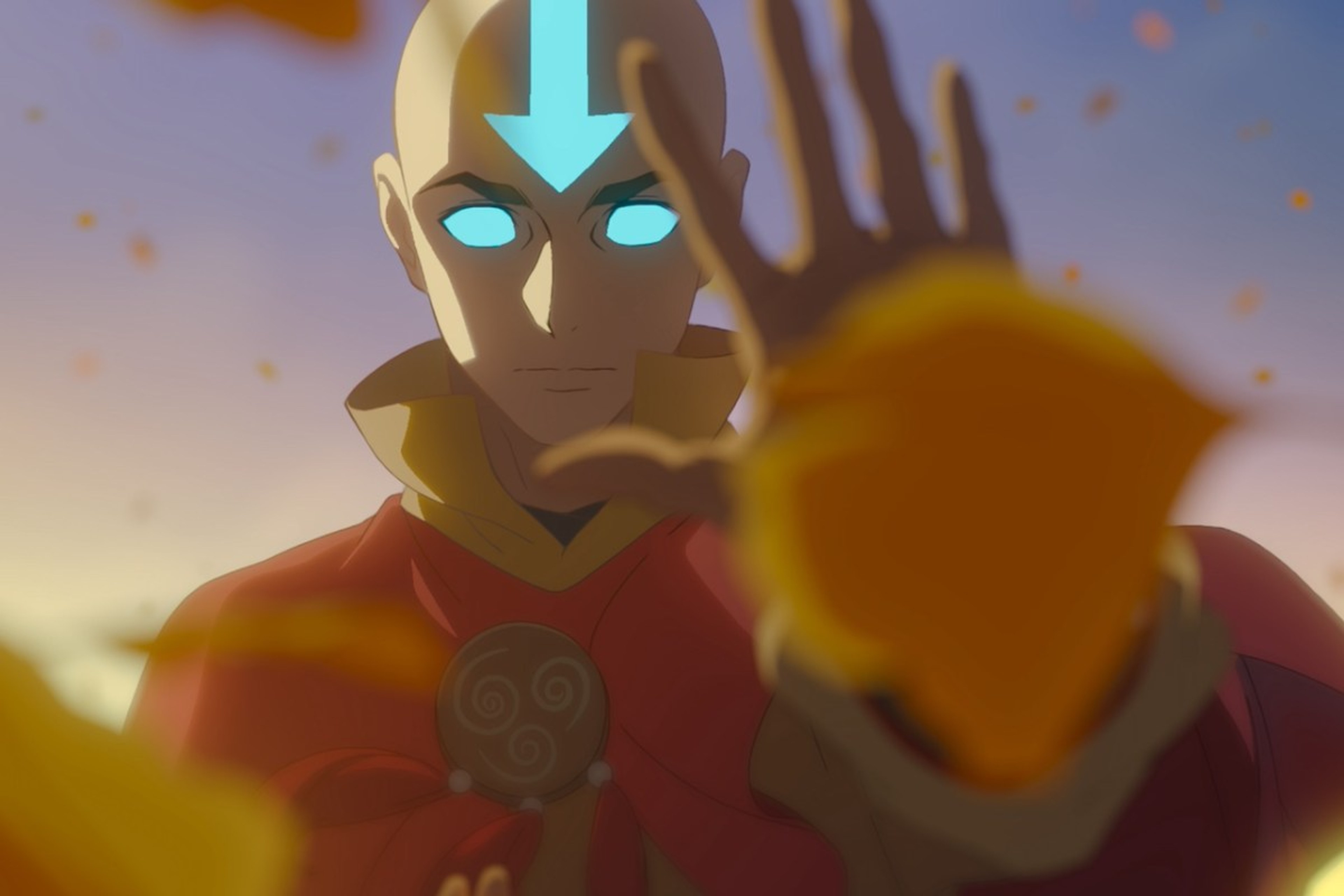 Avatar Aang: The Last Airbender promotional image used for streaming release coverage.