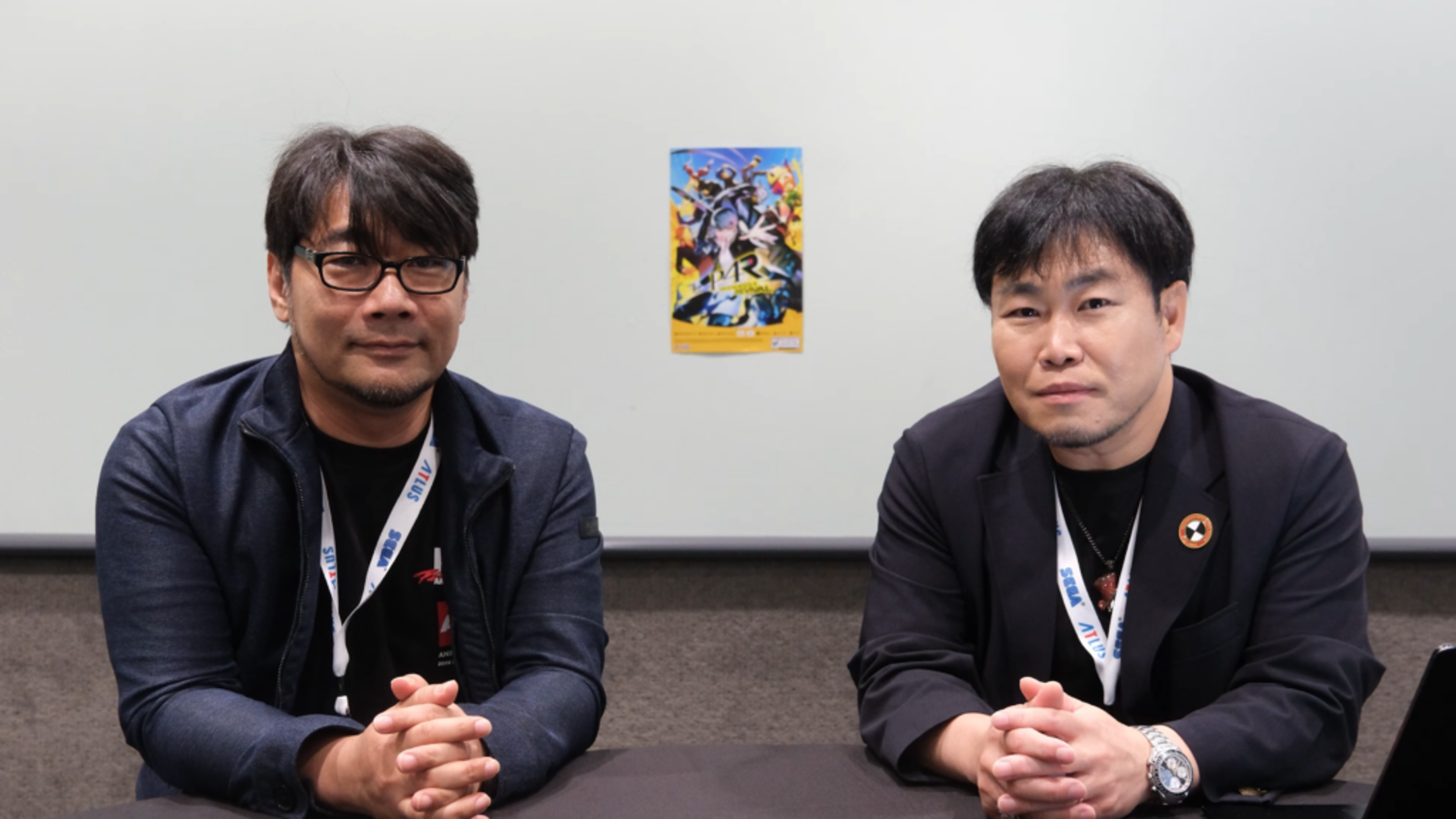 Kazuhisa Wada and Shigenori Soejima sit for an Anime Corner interview about Persona 4 Revival.