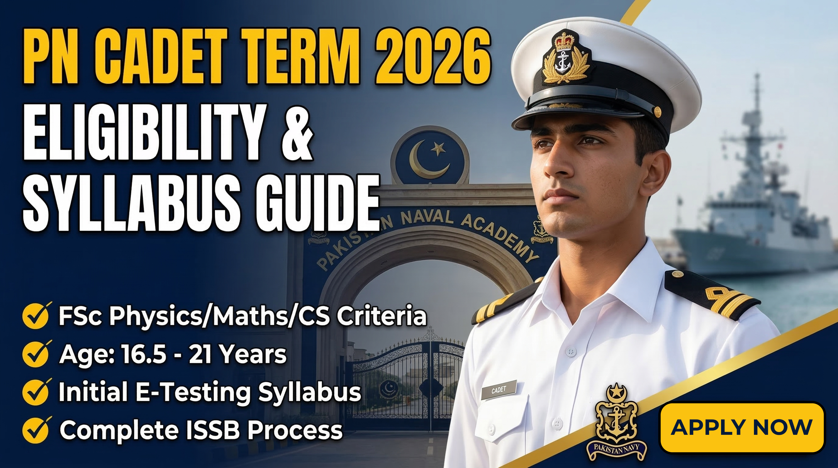 PN Cadet Term 2026 - Eligibility, Syllabus & Registration Guide