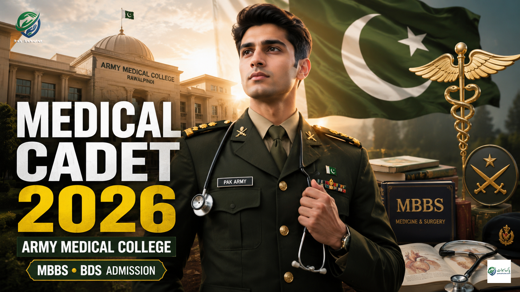 Join Pakistan Army as Medical Cadet 2026 – Registration, Eligibility, Admission & Selection Process