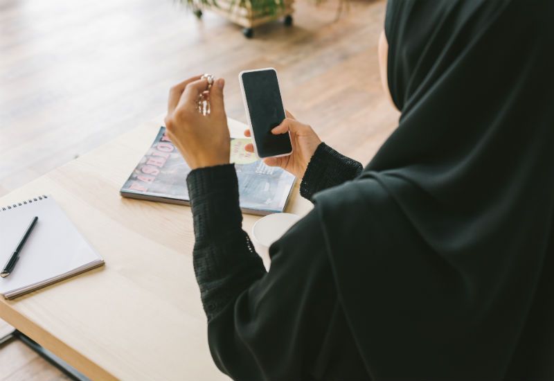 Muslimsk jente (colourbox.com)