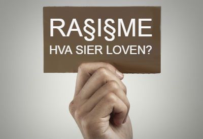 Rasisme-kort (colourbox.com)