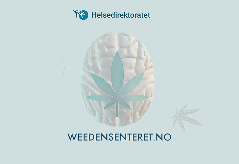 Bilde av logoen til nettsiden Weedensenteret.no.