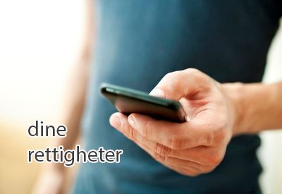 Mobiltelefon og rettigheter